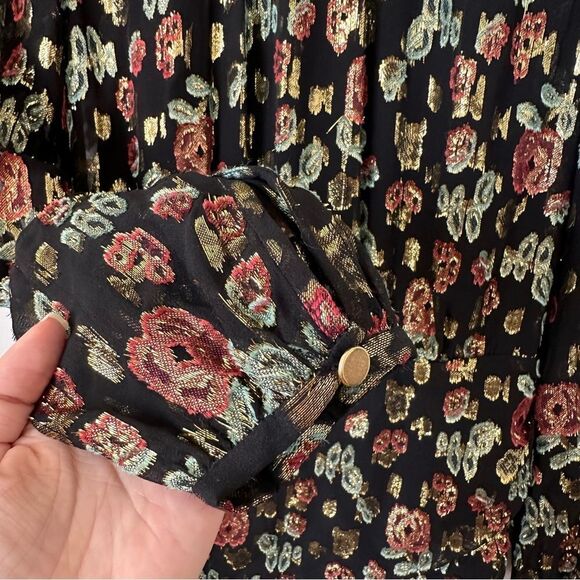 Veronica Beard Robin Floral Silk Blend Mini Dress Size 2 Pink Print - Picture 7 of 10